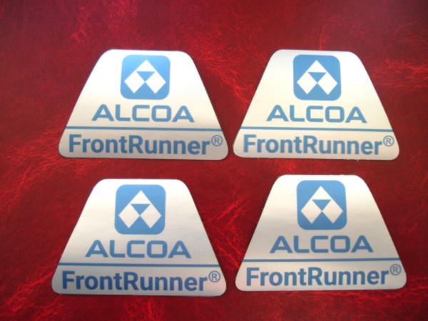 наклейки Alcoa FrontRunner на диски авто